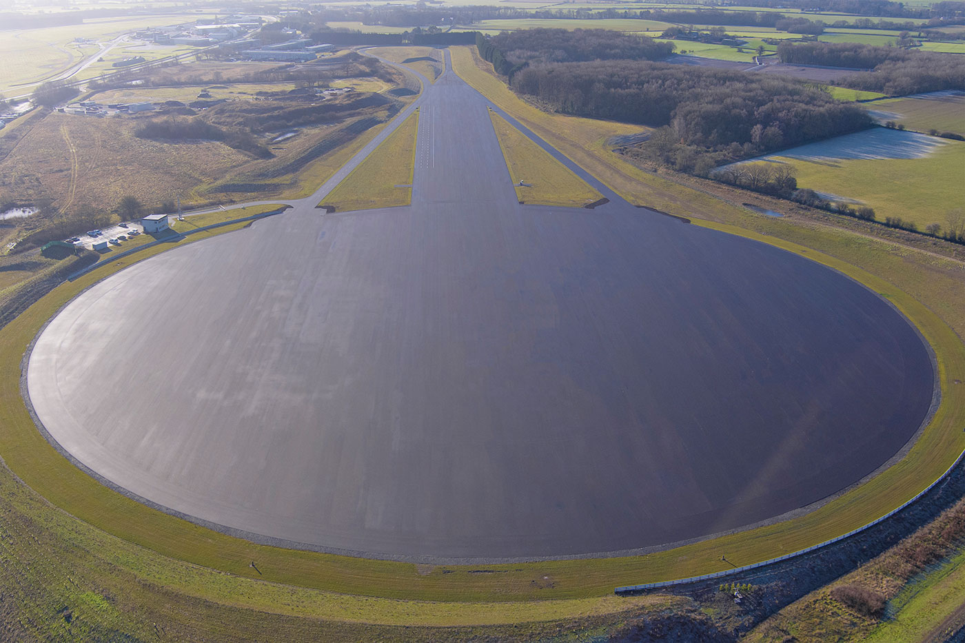 Highway 300m Diameter Circular Platform